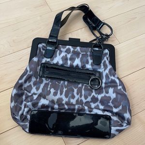 LeSportsac Boutique Black Interior Purse NWOT